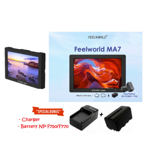 FeelWorld Monitor Touchscreen MA7" 4K HDMI - Original New
